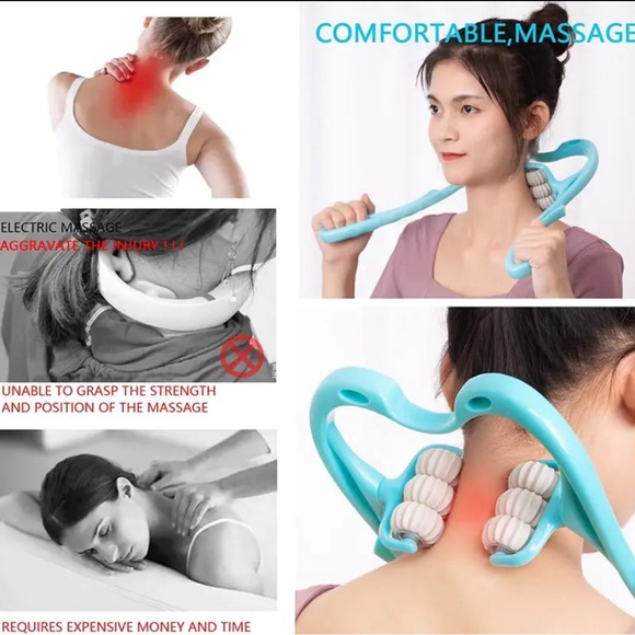 Manual Neck and Shoulder Massage Roller - Picture 2 of 9